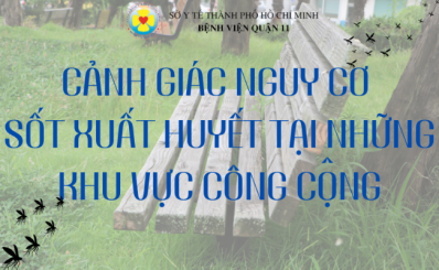 (HCDC) Cảnh giác nguy cơ sốt xuất huyết tại những khu vực công cộng
